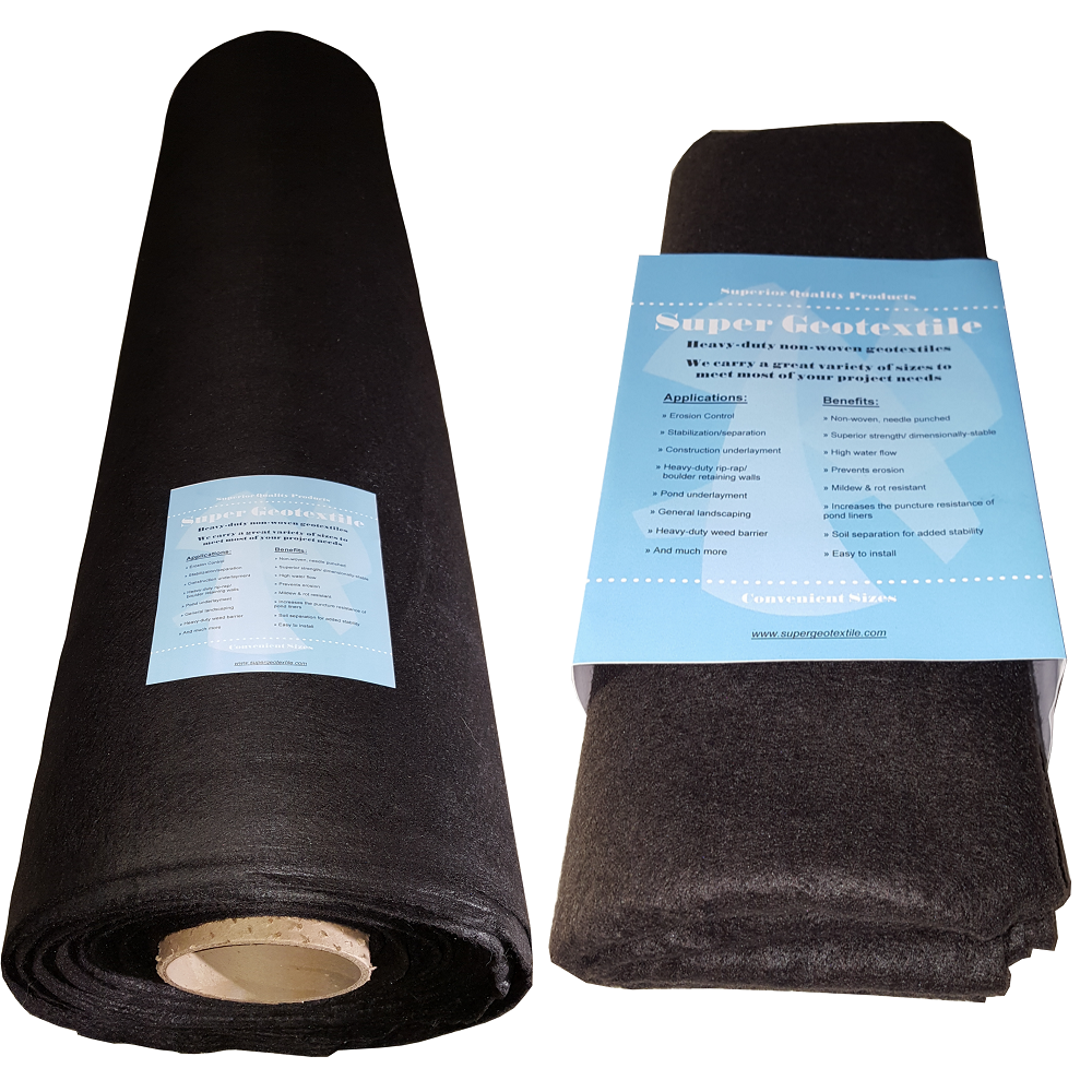 8 oz Nonwoven Geotextile Super Geotextile
