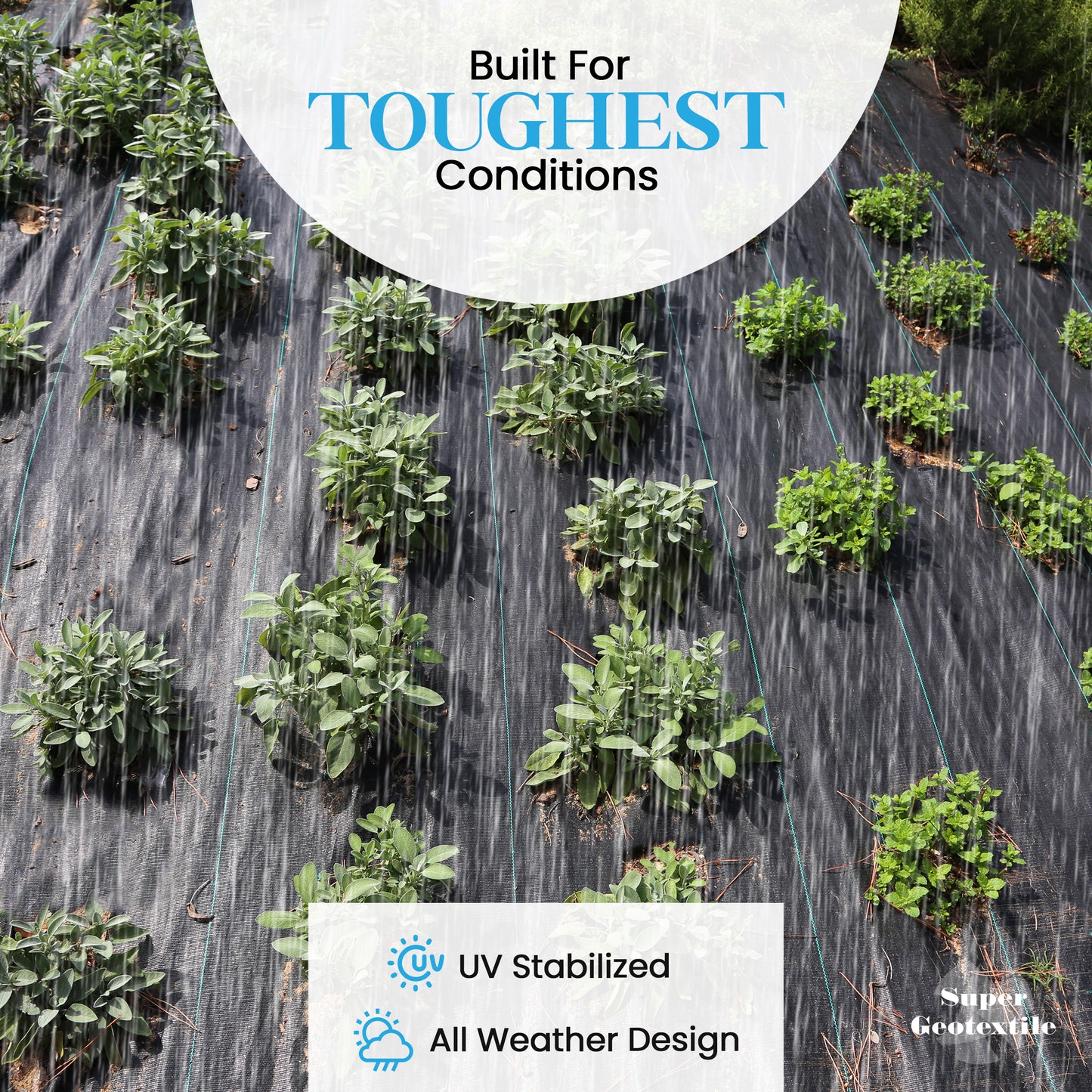 Super Geotextile Woven Geotextile Heavy Duty Driveway Stabilization Lifestyle