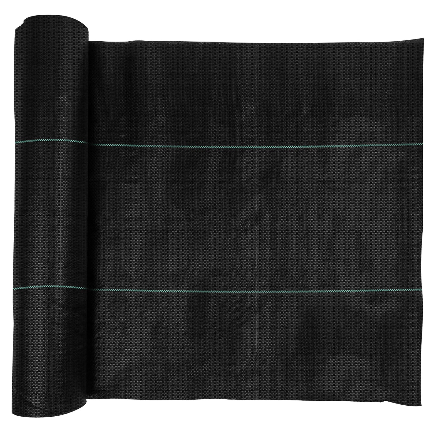 Woven Geotextile, Commercial Grade Driveway and Road Fabric for Separation and Stabilization - Heavy Duty Underlayment - 50 Year Fabric